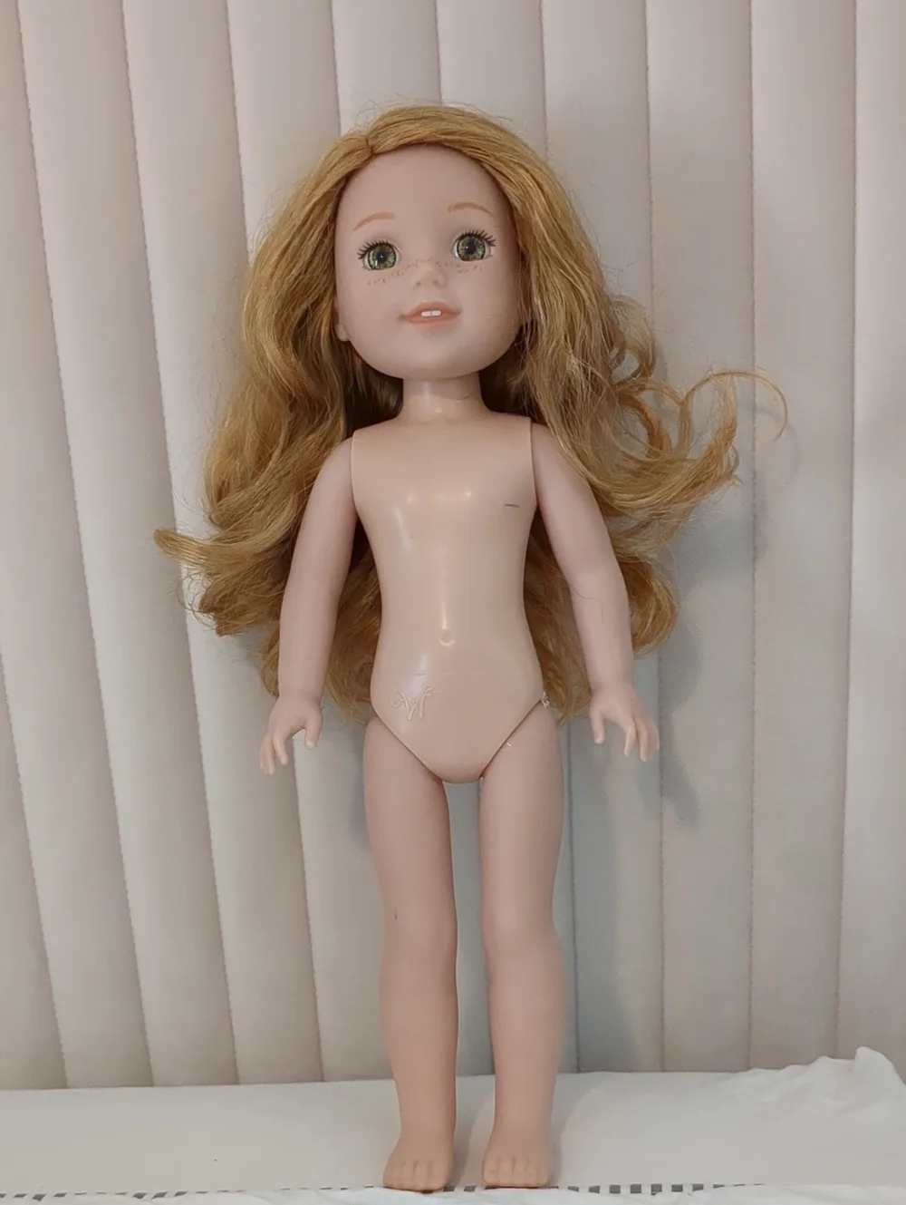 American Girl Wellie Wisher Red Hair Doll with Green Eyes